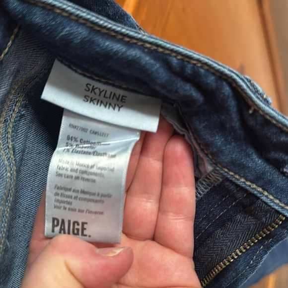 Paige denim jeans skyline skinny size 27 - Picture 5 of 5